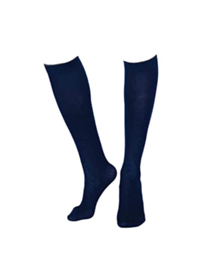 MERITEX - Calza donna lunga Pied de Poule - 36/41, Antracite