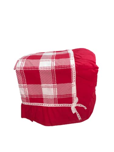 Tovaglia da tavola natalizia varie misure panama con frill e passamaneria applicata Art. XMASQUEEN (6 POSTI) - Home Shopping Italia