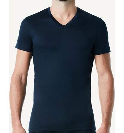 Uomo 4 Maglie Mezza Manica Caldo Cotone Bianco Nero Girocollo Scollo V Art. OP-02/01/05/04 Speedy - Home Shopping Italia