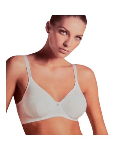 Laura Biagiotti Reggiseno Sfoderato con Ferretto Art. Laura 90225 Coppa C (7, Bianco) - Home Shopping Italia