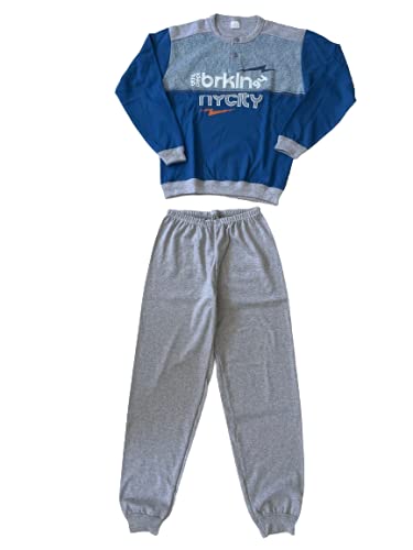 Sogno Sondesto Pigiama Serafino Due Pezzi Lungo Bambino e Ragazzo Cotone Interlock - Home Shopping Italia
