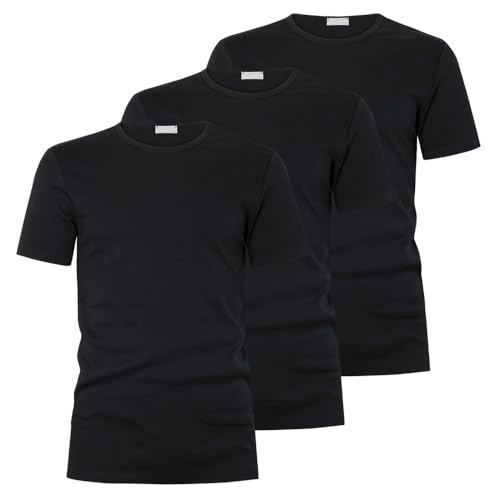 Liabel T-Shirt 2828-23 Girocollo Uomo Caldo Cotone. Conf. 3pz. Nero M - Home Shopping Italia