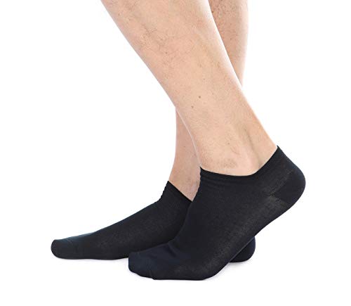 MERITEX - Mini-Calza Filo di Scozia - 43/46, Nero - Home Shopping Italia