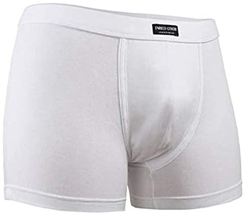 Enrico Coveri Boxer uomo cotone elasticizzato art. EB1002 (3pz) - 4, Bianco - Home Shopping Italia