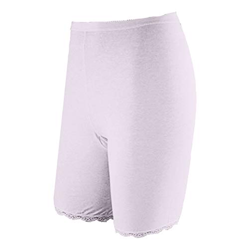 Cotonella *Offerta Risparmio Long Donna in Cotone Elasticizzato Art. 3163 - Confezione da 4 Pezzi -Bianco 8 (Bianco, 7-XXXL) - Home Shopping Italia