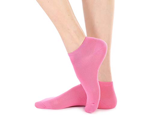 MERITEX - Calza donna corta Unito - 36/41, Magenta