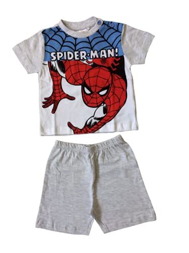 Pigiama Due Pezzi Corto Neonato Cotone Spider Man - Home Shopping Italia