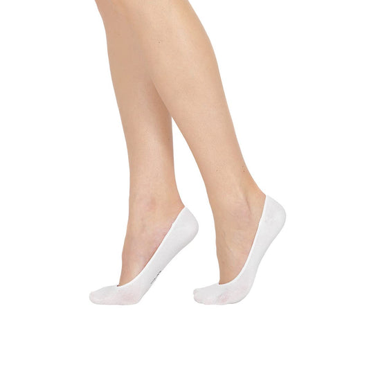 POMPEA Pack 6 Paia Salvapiede Donna Nero Bianco Cotone Antiscivolo (6 Paia - Home Shopping Italia