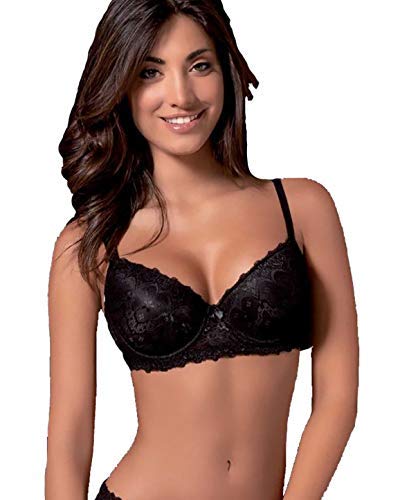 Love And Bra Reggiseno a Balconcino da Donna, in Pizzo, Gisele (Pelle, 6)