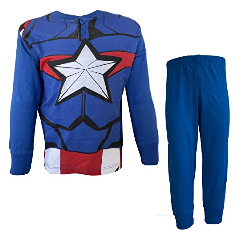 Pigiama Lungo Bimbo in Cotone Avengers Marvel Art. 4849 (Avio, 4 Anni) - Home Shopping Italia