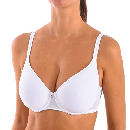 Selene Fabiola Reggiseno con Ferretto, Bianco (Blanc Blanc), 5 (Taglia Produttore: C.100) Donna