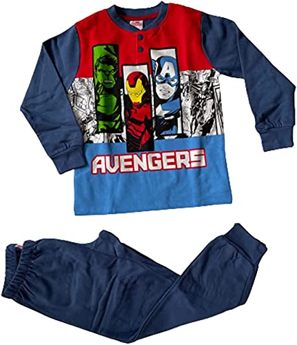 Sabor Pigiama da Bambino in Cotone Felpato Topolino 44 Gatti Supereroi Topolino Bambino 3-7 Anni Pigiama Invernale (Supereroi Avio, 4 Anni Cotone Felpato) - Home Shopping Italia