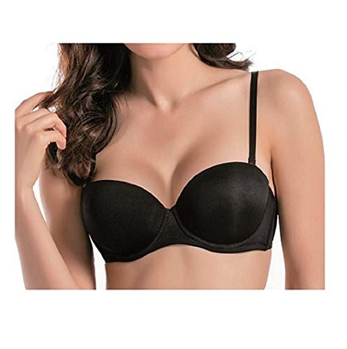LOVE AND BRA Reggiseno Fascia Donna Art. Cindy col. E Mis. A Scelta Nero 5 Home Shopping Italia