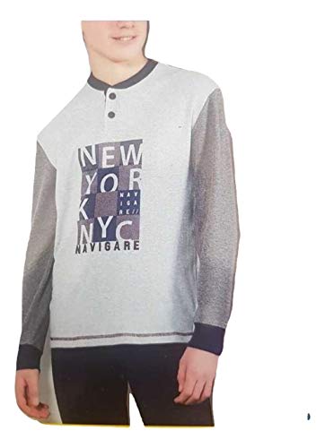 Navigare Pigiama Bambino Manica Lunga Serafinto Art. 16357 Cotone Interlock - Home Shopping Italia