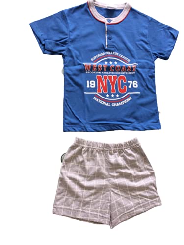 Pigiama Corto Bambino Due Pezzi in Cotone Jersey - Primero - Home Shopping Italia