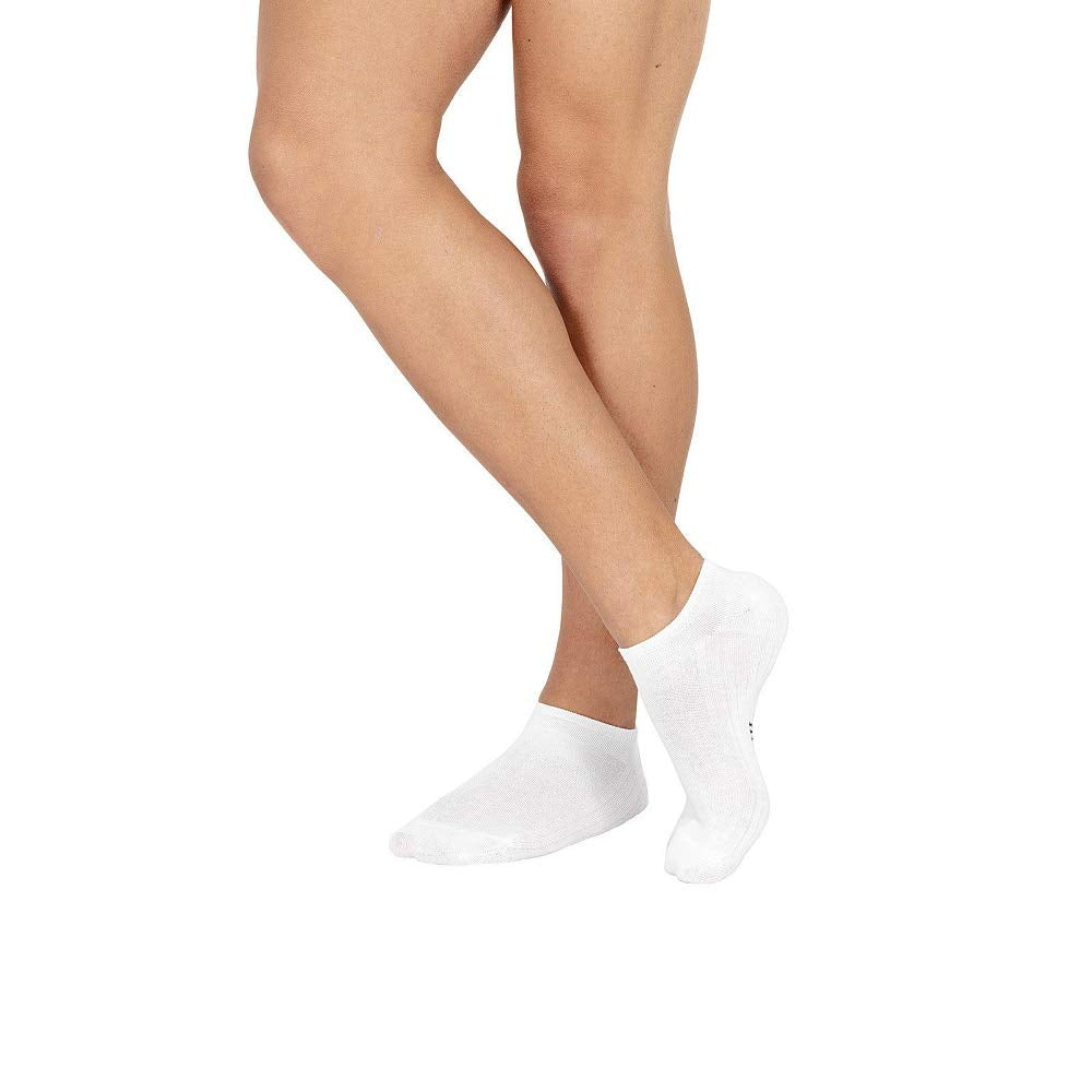 POMPEA Pack 6 Paia Fantasmini Uomo Blu Nero Bianco Cotone