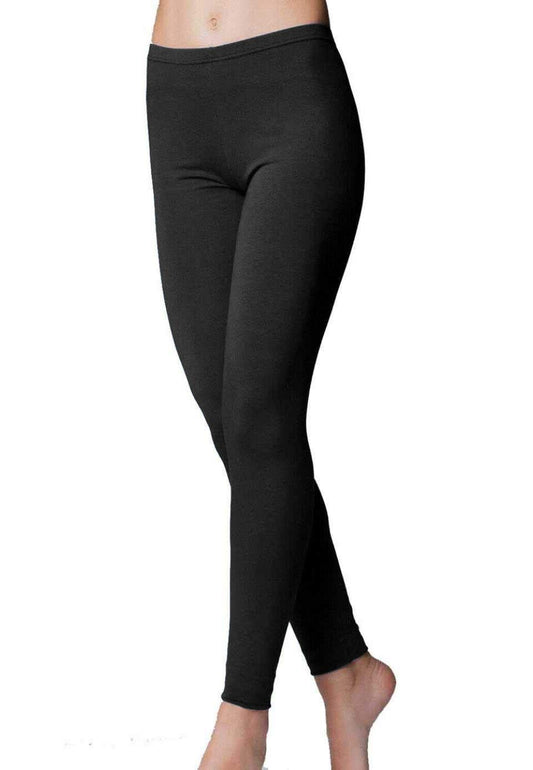 JADEA leggings in cotone elasticizzato calibrato taglie forti art. 4200 - Home Shopping Italia