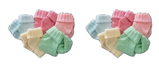 Calze 12 paia calza lunghe corte morbide invernali caldo cotone made in Italy vari colori risvolto a polsino morbido taglia unica 36-41 - Australian - Home Shopping Italia