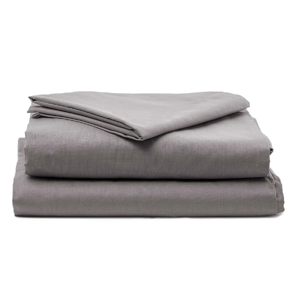 Intrecci Home Completo Lenzuola Matrimoniale, Set Lenzuola in Puro Cotone, Lenzuolo sopra 260x300cm + Lenzuolo sotto 180x200+30cm + 2 federe 52x82cm, Made in Italy, Elegante, Confortevole, Tinta Unita Home Shopping Italia