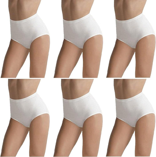 6 Slip Maxi Donna Vita Alta l'altra cotonella Art. 3941 Cotone Elasticizzato - Home Shopping Italia