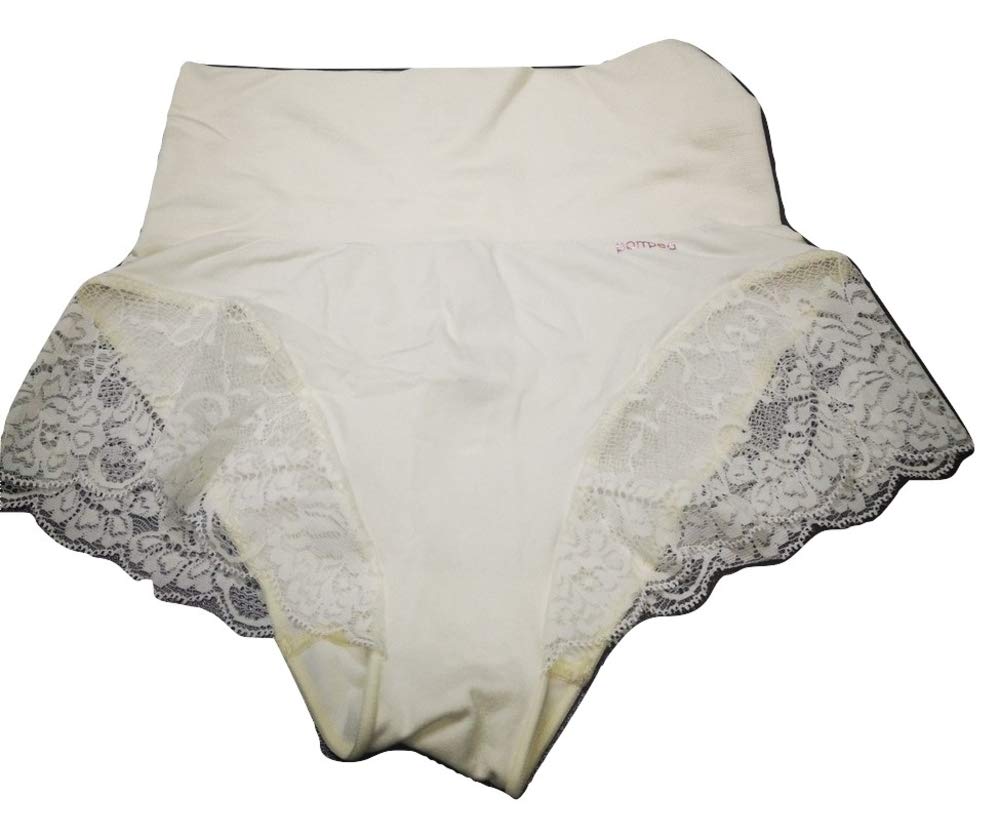 POMPEA Slip Vita Alta in Morbida Microfibra con Inserti in Pizzo - Home Shopping Italia