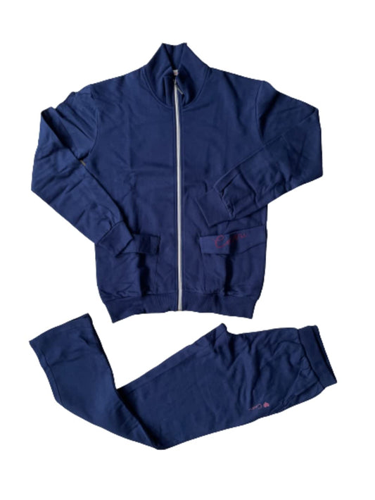 Tuta da donna a due pezzi giacca con zip due modelli varie taglie e colori Art. EA6008 / EA6009 - Enrico Coveri - Home Shopping Italia