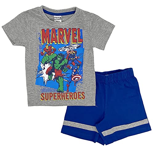 SUN CITY Completo Avengers Bambino da 3 a 8 Nuovi arrivi Estate 2021 (7 Anni, Grigio1) - Home Shopping Italia