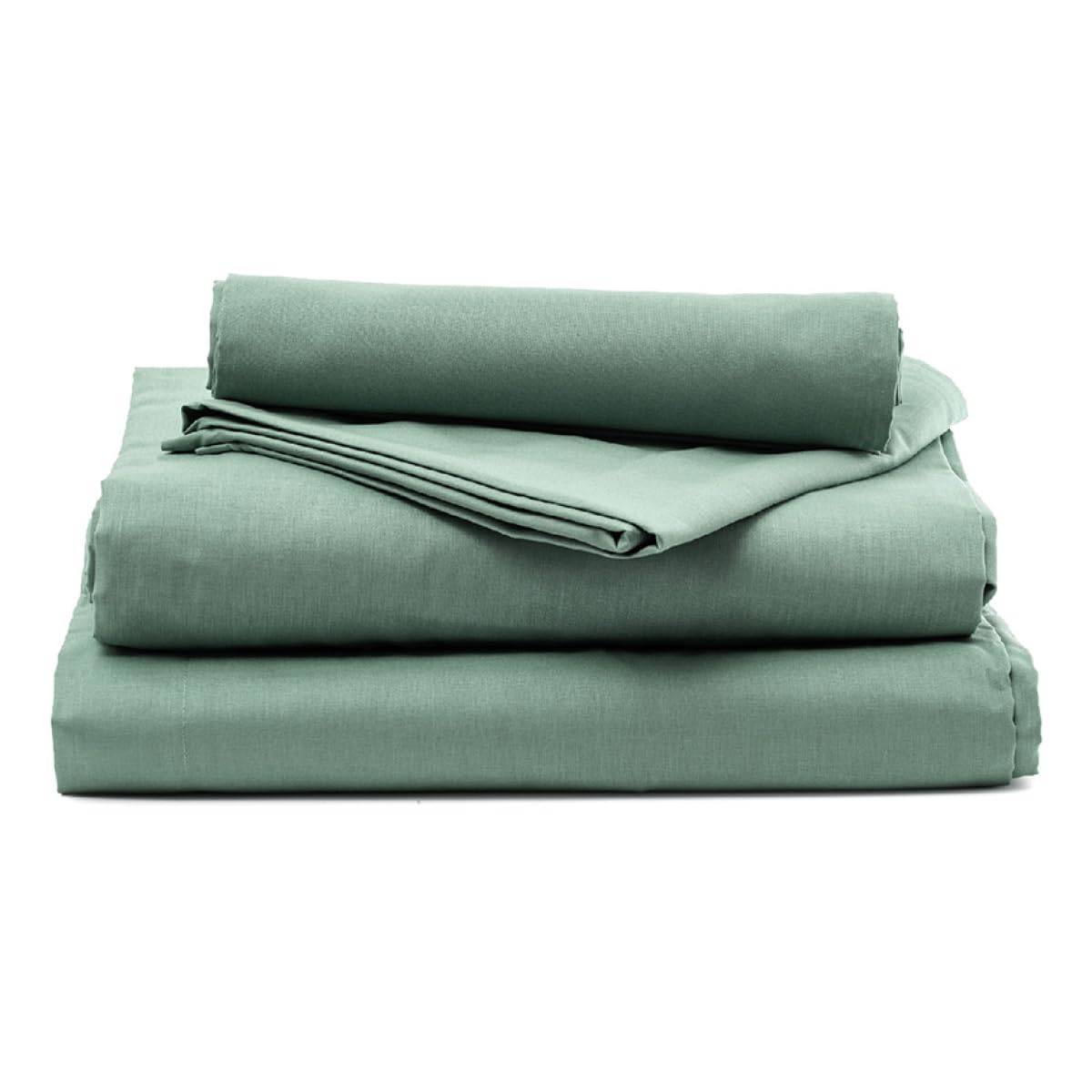 Intrecci Home Completo Lenzuola Matrimoniale, Set Lenzuola in Puro Cotone, Lenzuolo sopra 260x300cm + Lenzuolo sotto 180x200+30cm + 2 federe 52x82cm, Made in Italy, Elegante, Confortevole, Tinta Unita Home Shopping Italia