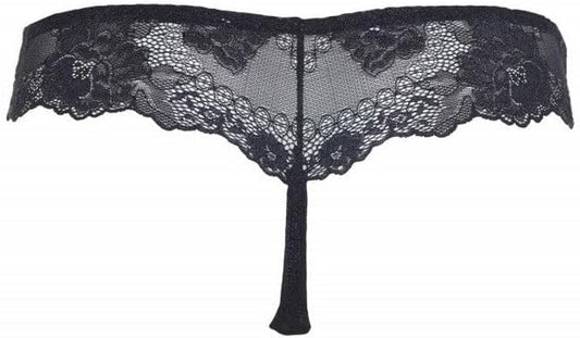 LORMAR Perizoma Donna Pizzo Ricamato Bianco ALORMAMYCLASSPE Colori Nero Taglia 3 - Home Shopping Italia