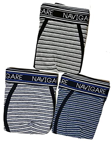 Navigare Boxer Uomo Fantasia e in Cotone Confezione da 6 PZ (M, 993 Nero Navy Grigio, m) - Home Shopping Italia