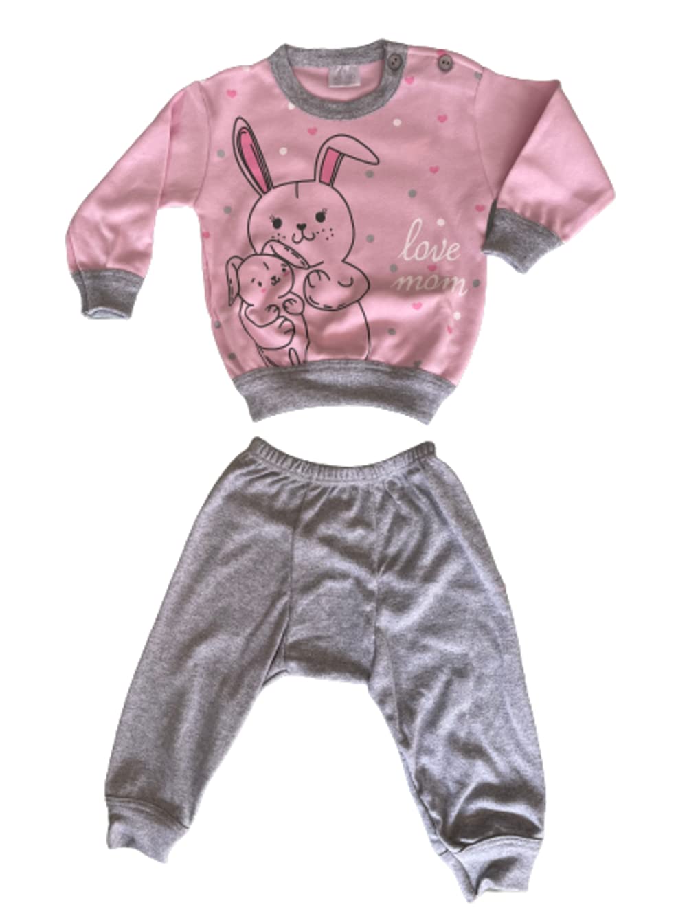 Sogno Sondesto Pigiama neonata Cotone Interlock con Spalla Aperta Lungo - Home Shopping Italia