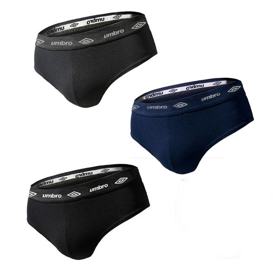 Umbro Set 3 Pezzi Slip Uomo in Cotone Elasticizzato Art. 700 - Home Shopping Italia