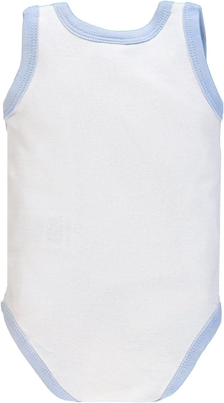 Ellepi Body Spalla Larga Neonato Cotone Mesi Neonata Anni Bambino Bambina Bimbo Bimba Canotta Canottiera Smanicato Senza Maniche Estivo Intimo Neonati Bodini Estivi Maschio Femmina Home Shopping Italia