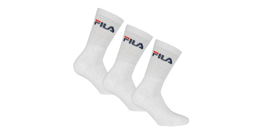 Fila tennis socks with logo bands, terry, unisex, 6 pairs (1 pack of 3 pairs) - Home Shopping Italia