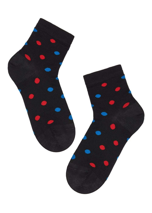 6 paia calzino corto bambino fantasia e colori assortiti taglie 2-12 - Gelso - Home Shopping Italia