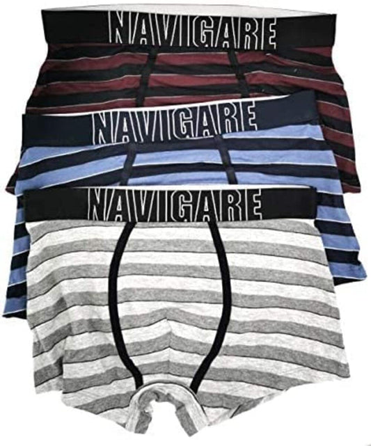 Boxer da uomo elastico interno modello a scelta vari colori e taglie disponibile ad 1-3-6-9 pezzi (5/L, Fantasia, 1) - Home Shopping Italia