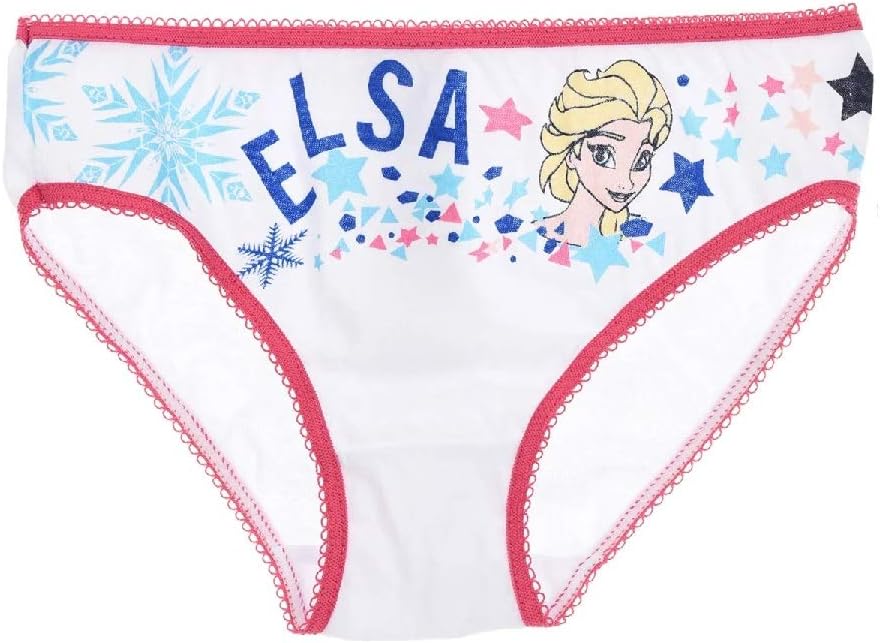 Set Mutandine 3 pz Slip Frozen per Bambina in Cotone Vari Colori Fair (4-5 Anni) Home Shopping Italia