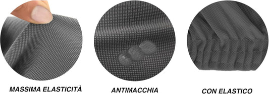 Copridivano Salvadivano Genius con Penisola Chaise Longue Modello Swing Dover Sinistra Dover - Home Shopping Italia