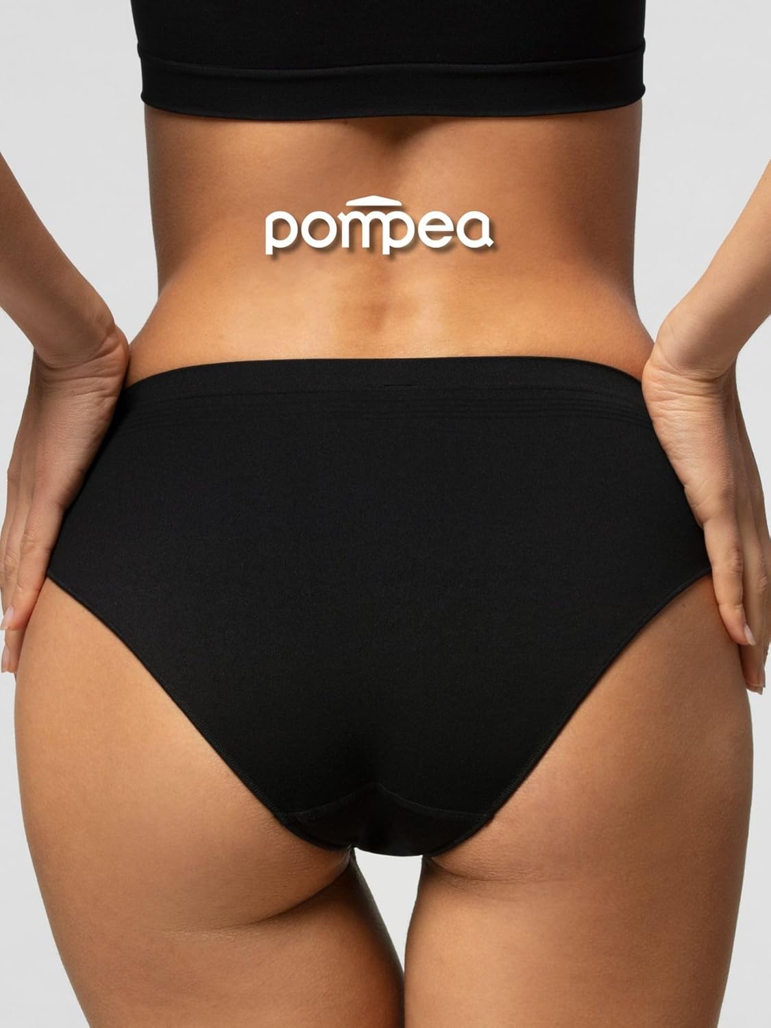 POMPEA 5 Paia Slip Donna in Morbida Microfibra, Mutande Donna Senza Cuciture Elasticizzate Home Shopping Italia