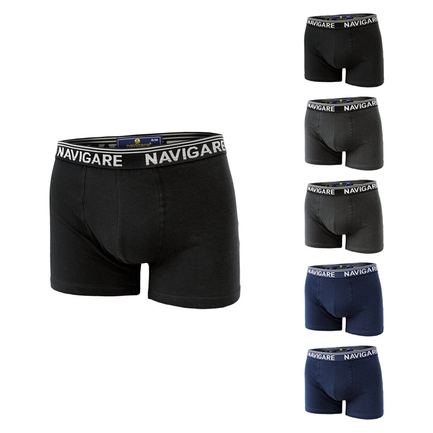 Navigare Boxer (Pacco da 6) Uomo
