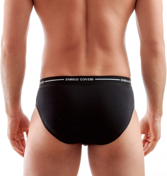 Enrico Coveri 6 Pezzi Slip Uomo in Cotone Bielastico ES1000 - Home Shopping Italia