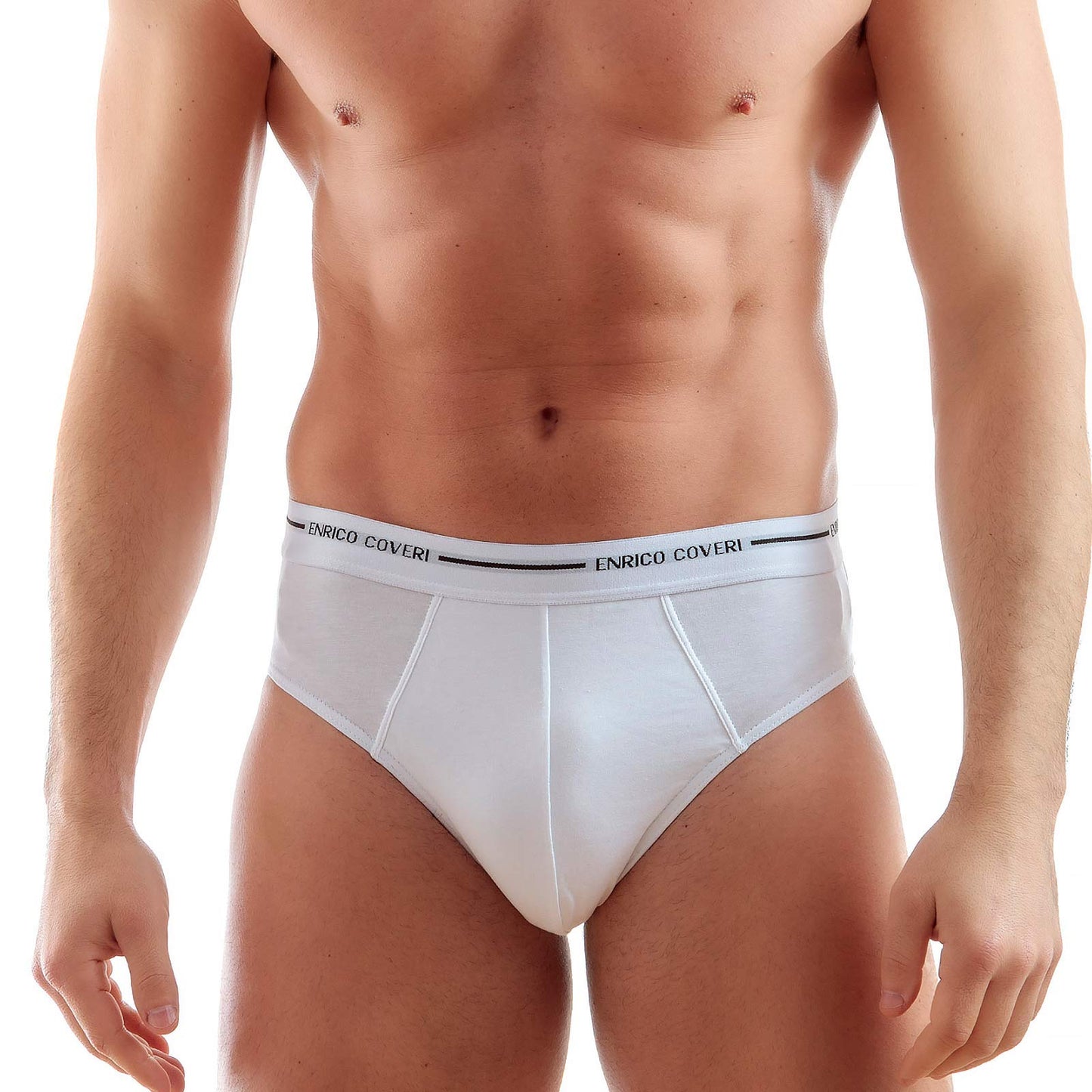 Enrico Coveri 6 Pezzi Slip Uomo in Cotone Bielastico ES1000 Home Shopping Italia