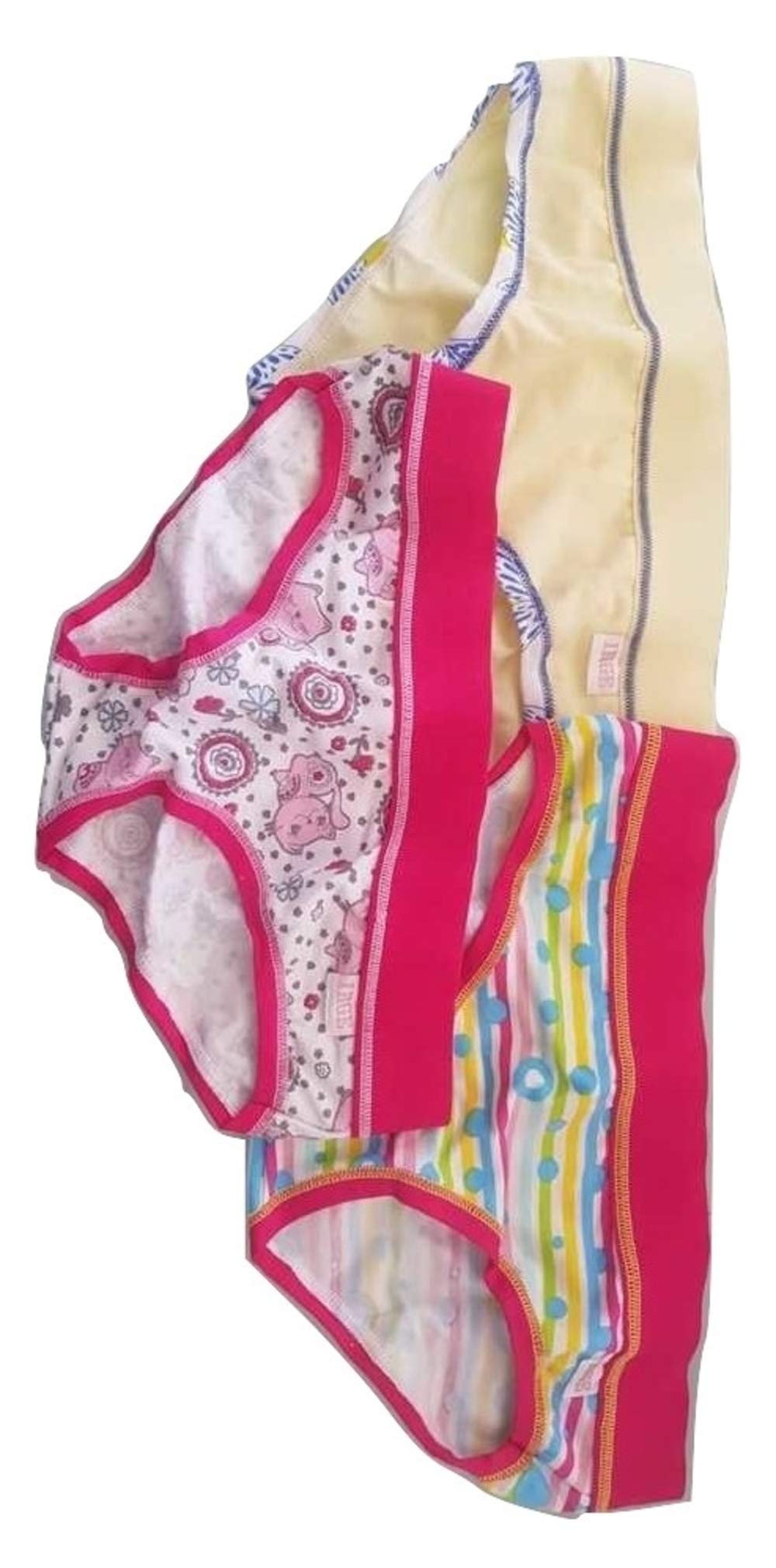 6 Slip Bimba Cotone Colori assortite e Diverse Fantasie - IRGE - Home Shopping Italia