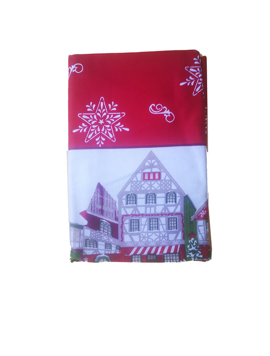 Sommaruga Tovaglia natalizia tovaglia a tema natale diversi colori per sei posti x 12 posti stile italiano - Home Shopping Italia