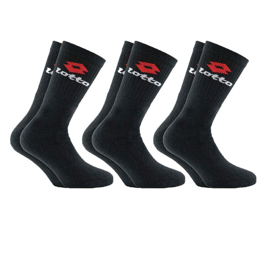 8 paia di calze da tennis in cotone spugna con rinforzo su punta e tallone. Prodotto Italiano - Home Shopping Italia