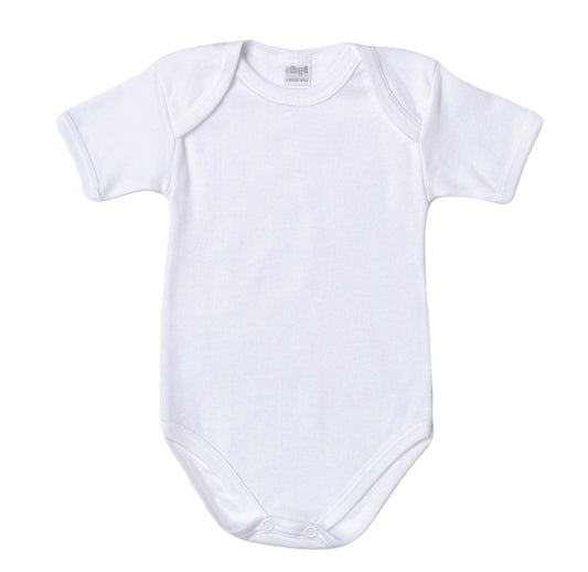 Ellepi Confezione da 2 Body Americano Neonato NEONATA Mezza Manica Costina 100% Cotone. Realizzato con Filato in Puro Cotone - Home Shopping Italia