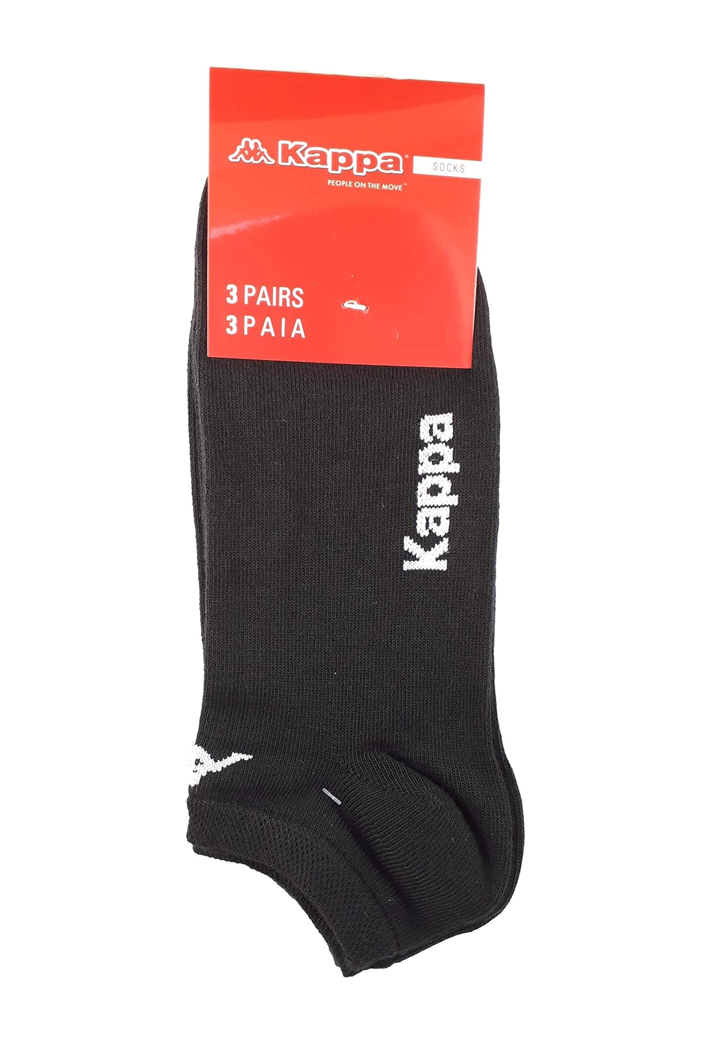 Kappa 6 Paia Calzini Fantasmini in cotone Unisex