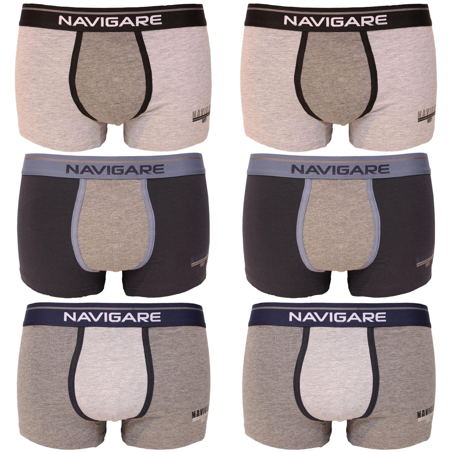 Navigare Boxer (Pacco da 6) Uomo