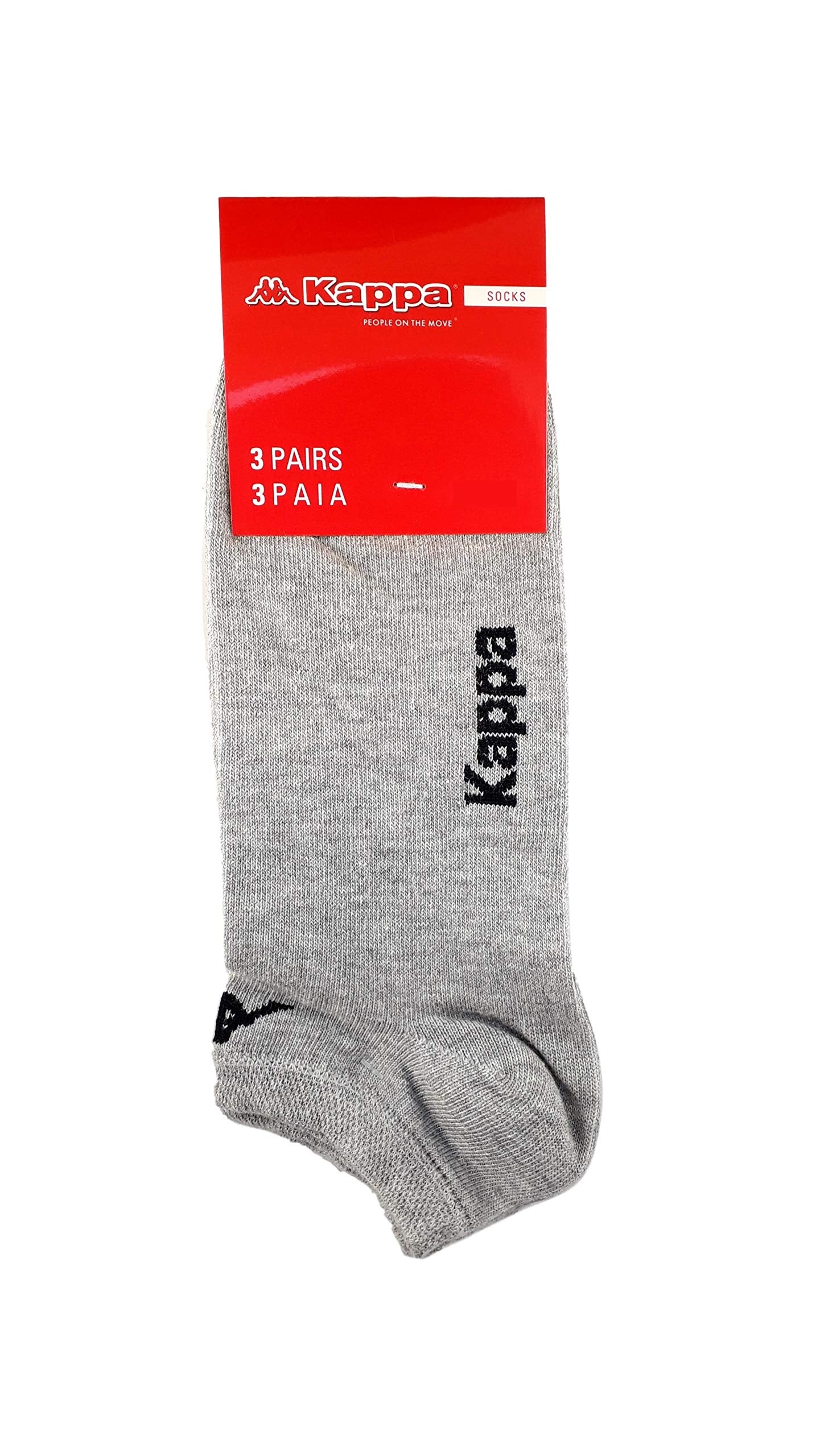 Kappa 6 Paia Calzini Fantasmini in cotone Unisex