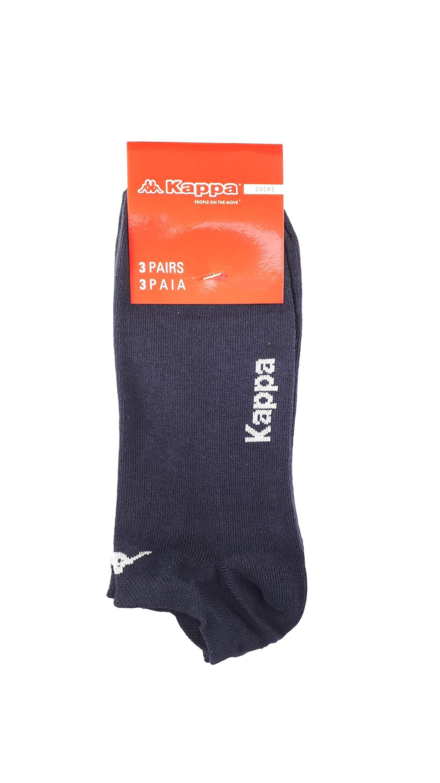 Kappa 6 Paia Calzini Fantasmini in cotone Unisex
